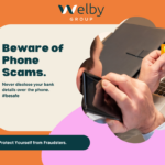 beware of phone scams poster