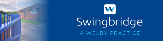 Swingbridge Surgery logo and homepage link